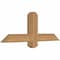 Ekena Millwork Eugene Smooth Timber Gable Bracket, Western Red Cedar, 36"W x 13"H x 3 1/2"D x 3 1/2"F, 9/12 Pitch GBW036X13X0404EUG00SWR - alternate 4